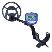 Digital metal detector with LCD target ID display