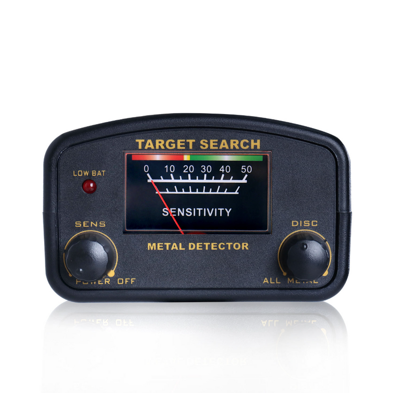 Analog metal detector with needle meter and all-metal search mode – view 3 of 6