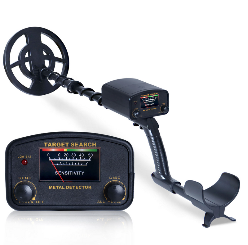 Analog metal detector with needle meter and all-metal search mode – view 4 of 6
